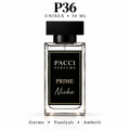 PACCI P36 Niche Unisex Parfüm 50 ML – Vanilyalı • Gurme • Amber