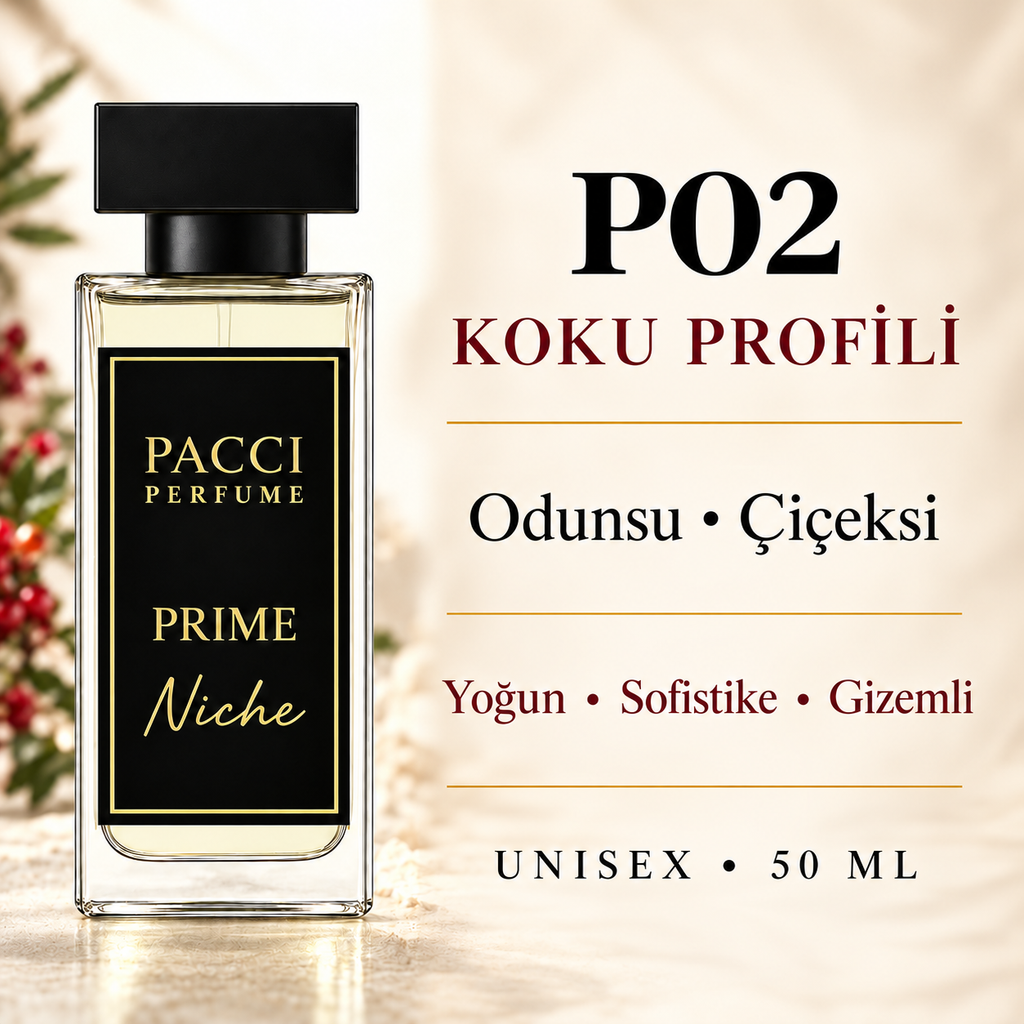 PACCI P02 koku profili – Odunsu • Çiçeksi