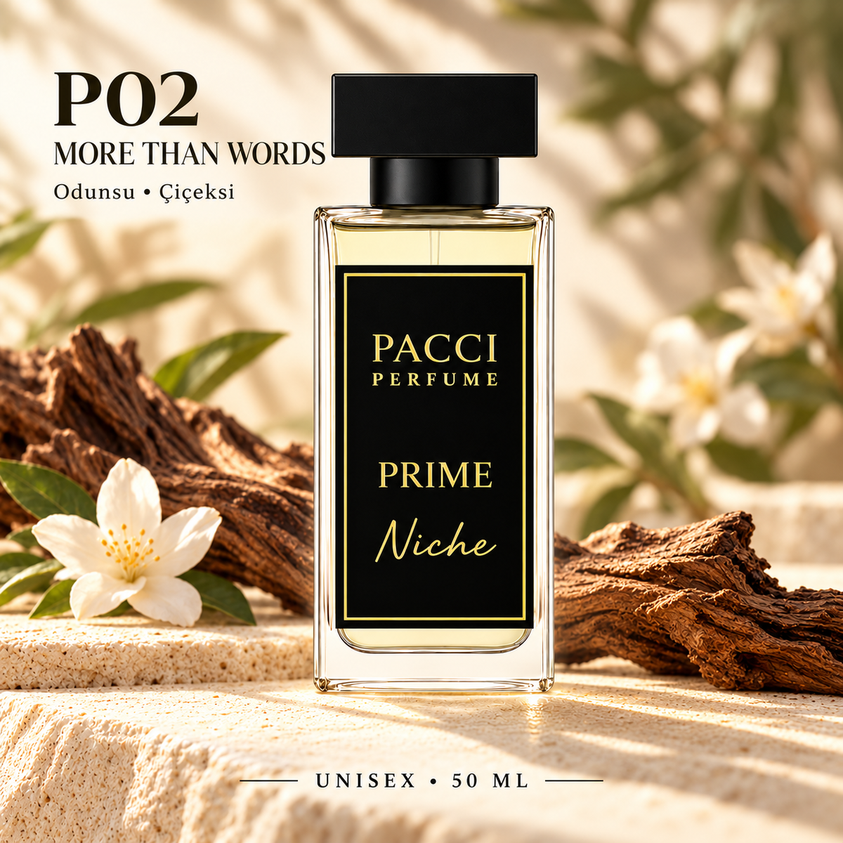 Xerjoff More Than Words esintili PACCI P02 niche unisex parfüm 50 ML